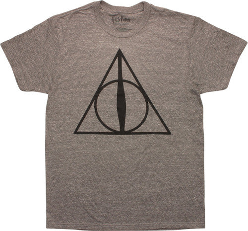 Harry Potter Deathly Hallows Heather T-Shirt