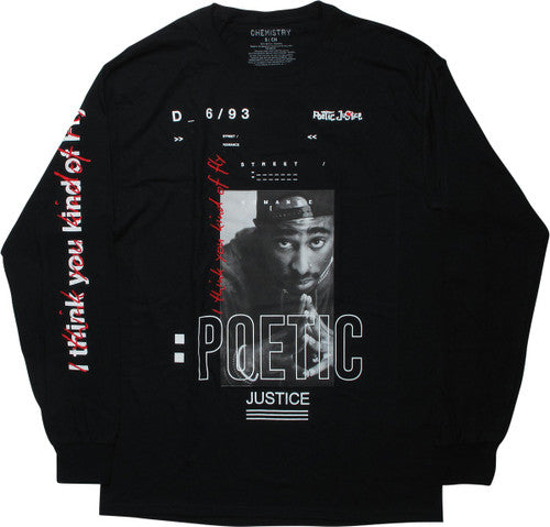 Tupac Poetic Justice Poster T-Shirt