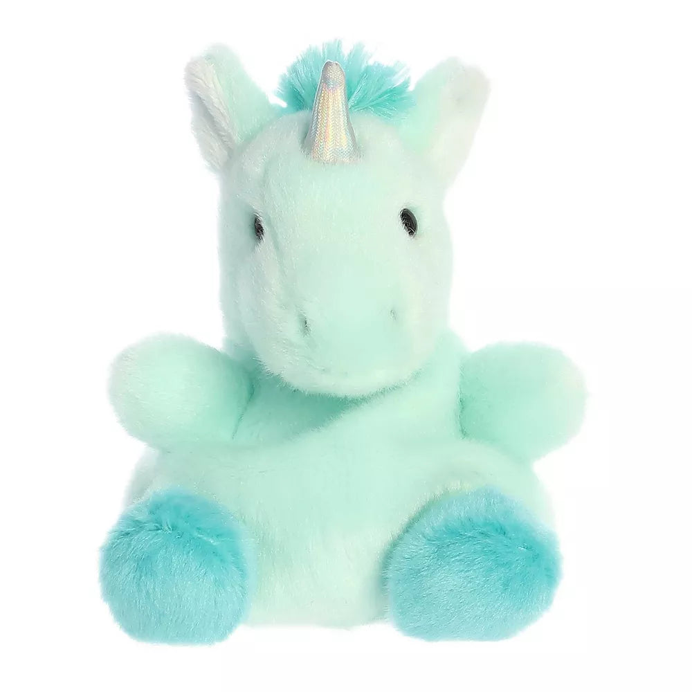 Palm Pals Tilly the Blue Unicorn 5in Plsuh