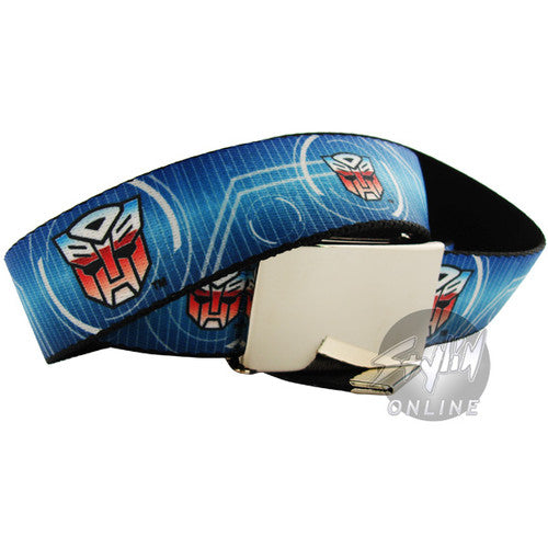 Transformers Autobot Lines Belt in Blue