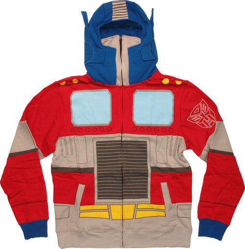 Transformers Cartoon Optimus Prime Costume Hoodie