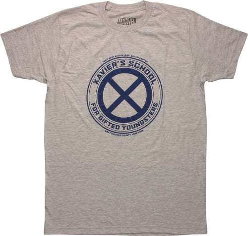 X Men Xaviers School Logo T-Shirt