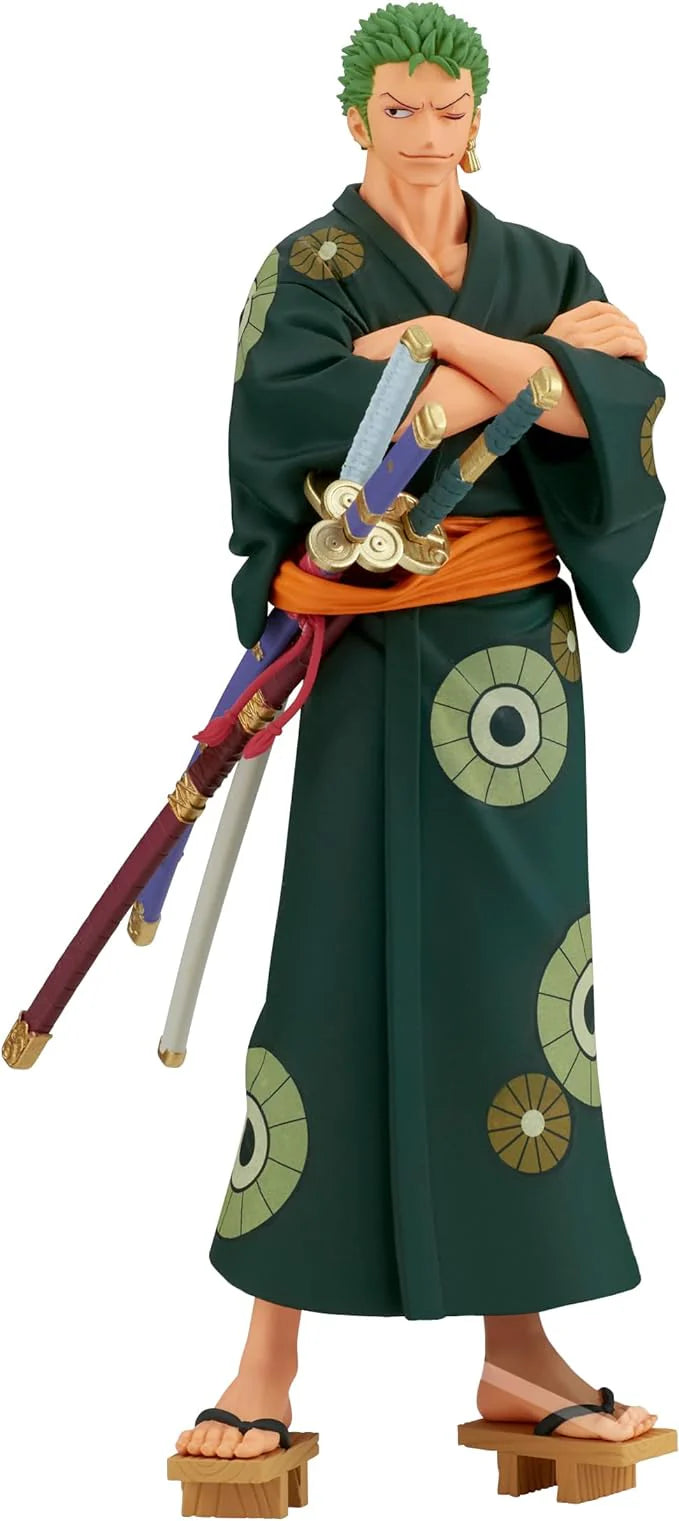 One Piece Grandline Series Wanokuni Yukata Silvers Roronoa Zoro